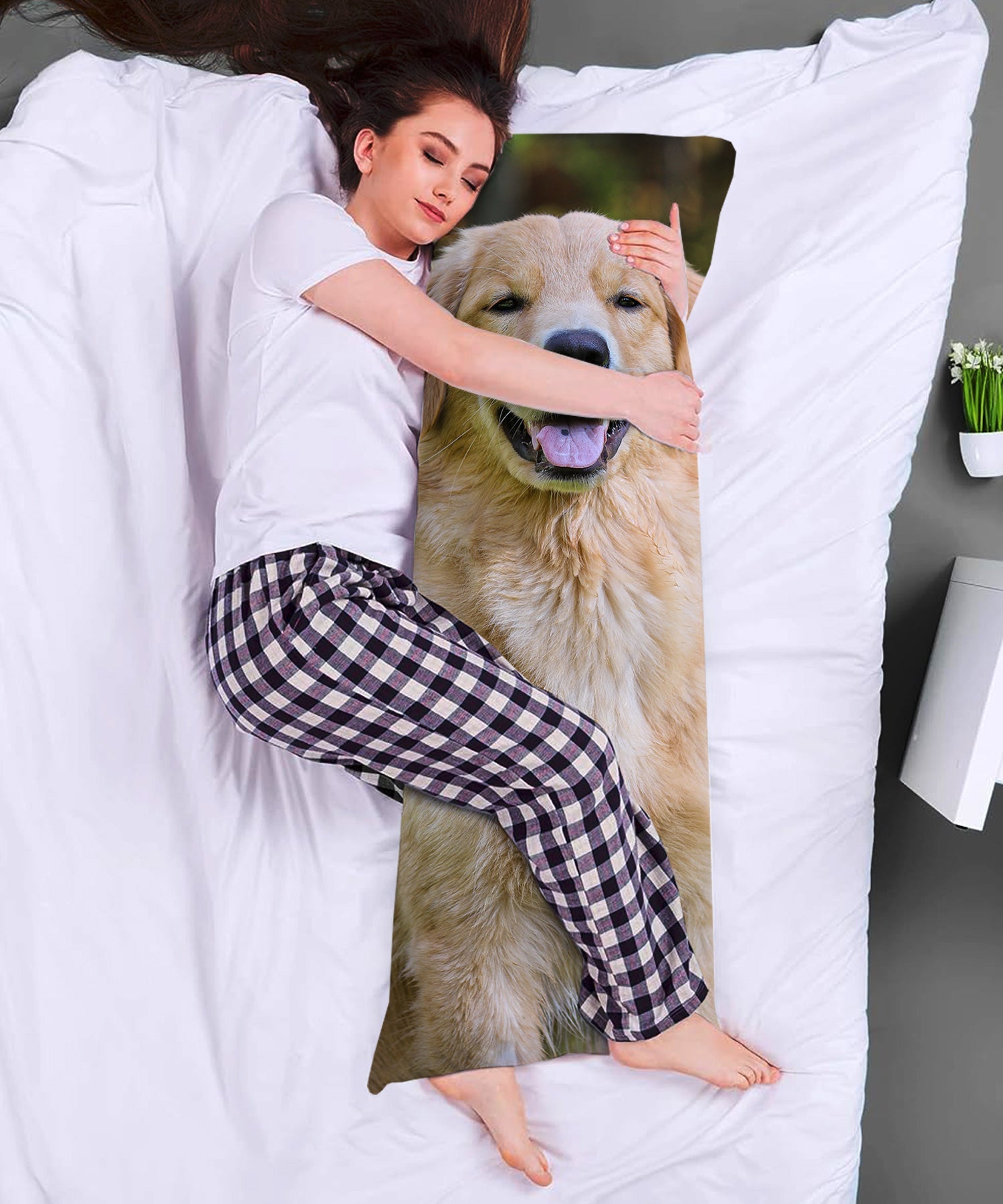 Dog Photo Custom Body Pillow