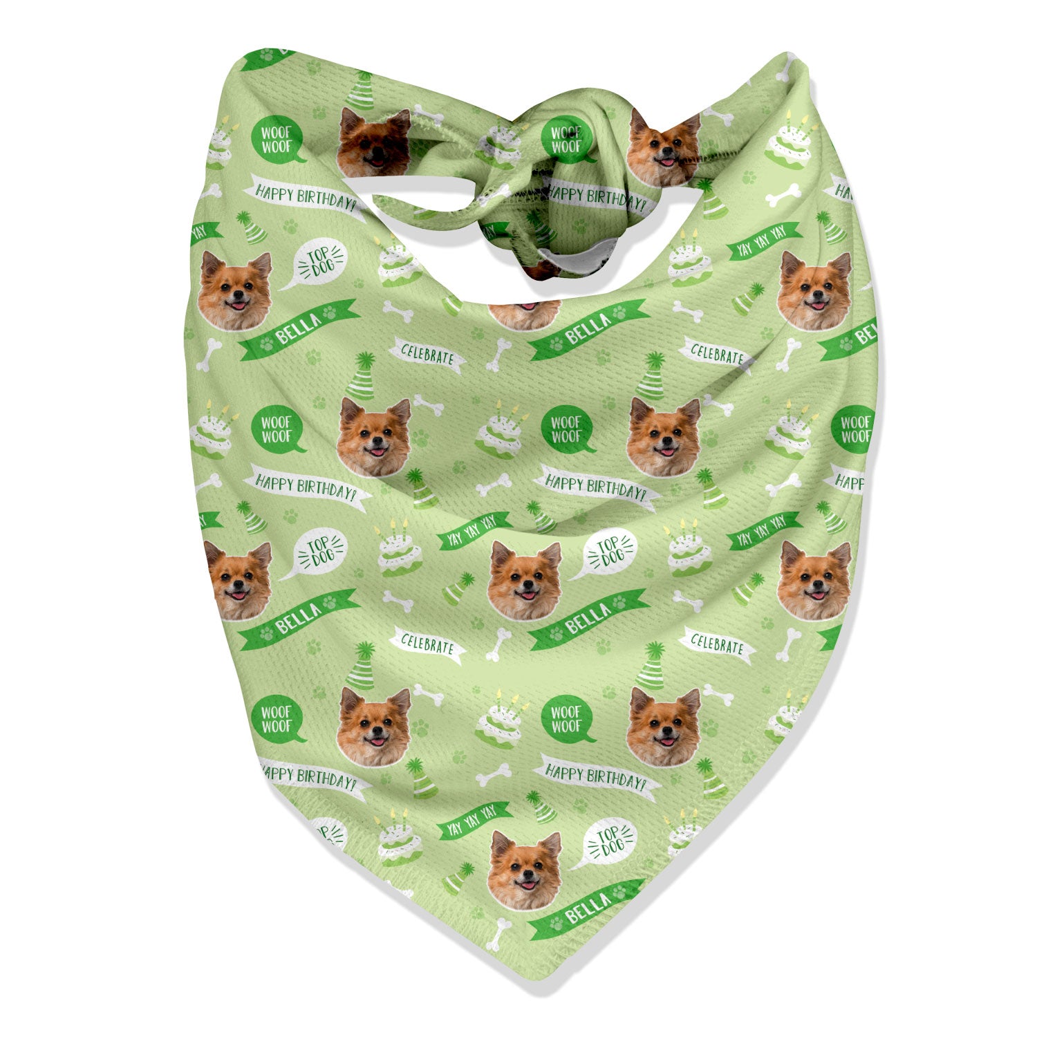 Dog Birthday Bandana Personalised Dog Bandana