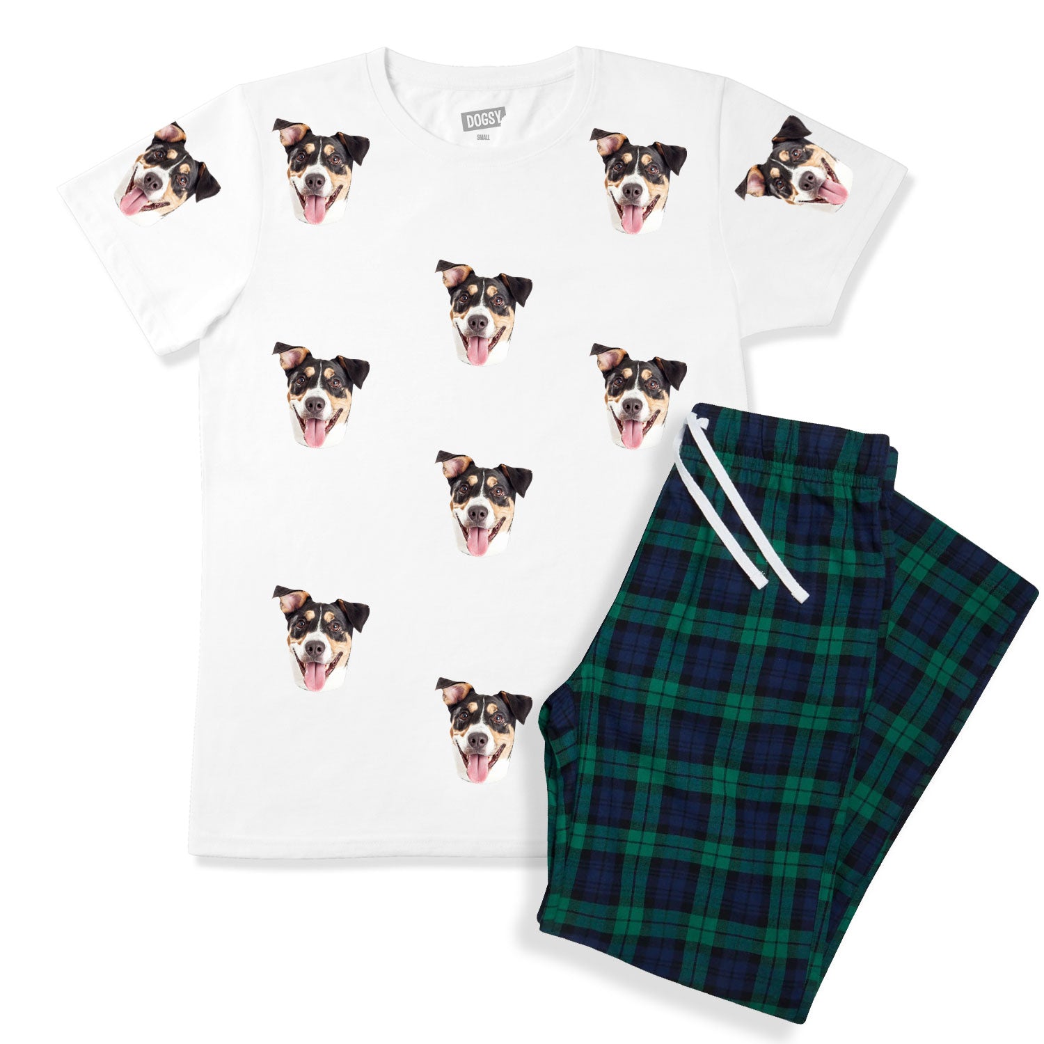 Mens Your Dog Pyjamas Dog Photo Pyjama Set