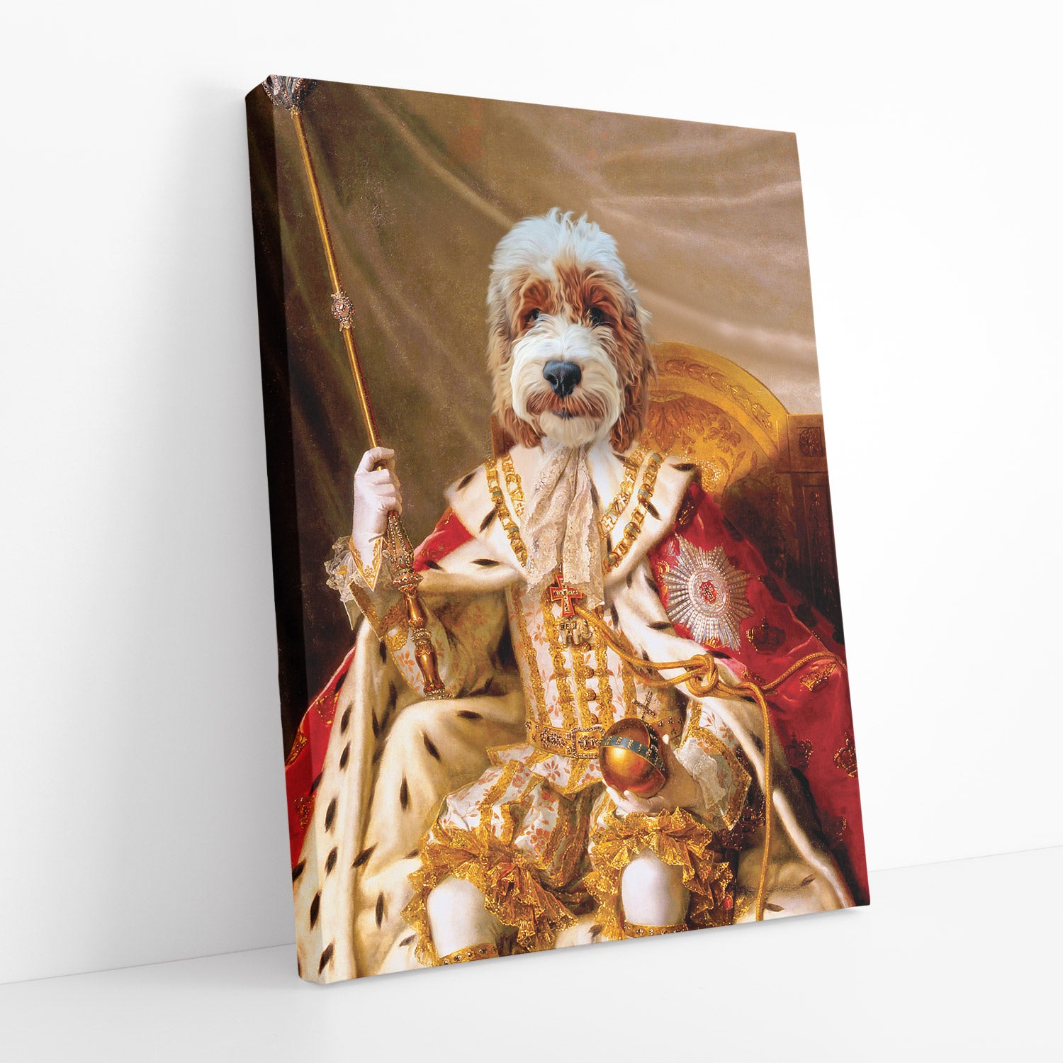 Royal dog hot sale painting