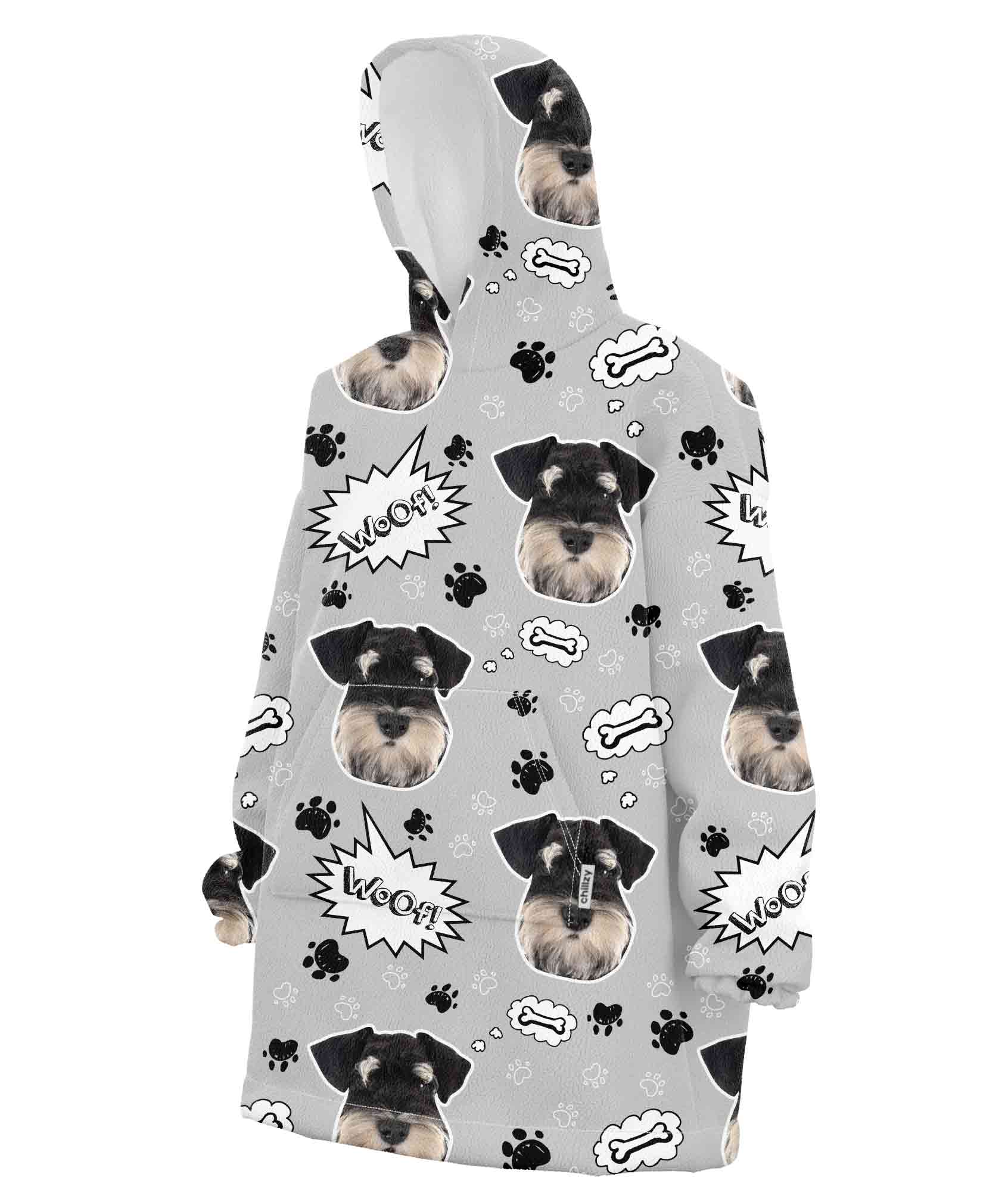 Custom Pet Hoodie Blanket, Dog Mom Puppy Pet Dogs Lover, Dog Lover Gift, Dog hot Breed Warm Hoodie, Custom Dog Breed Oversized Hoodie Blanket