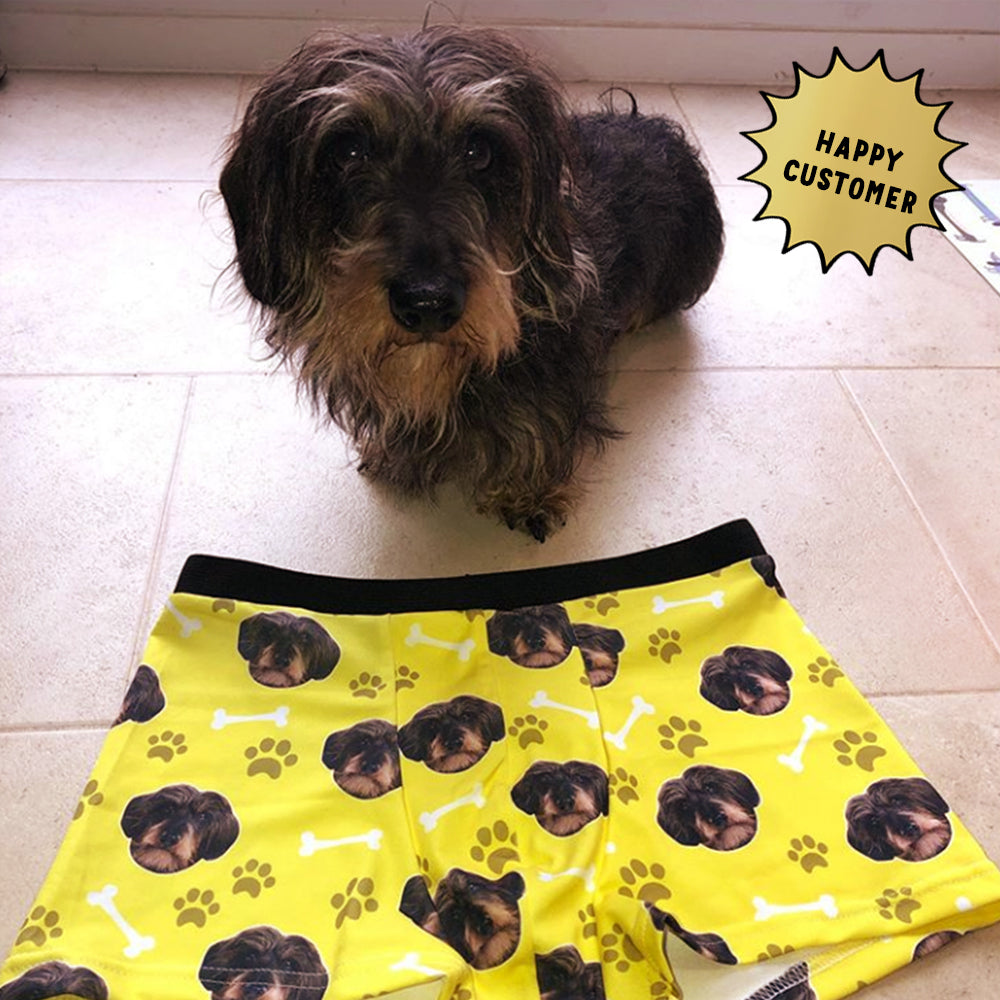 Your Dog on Boxers Personalised Dog Boxer Shorts