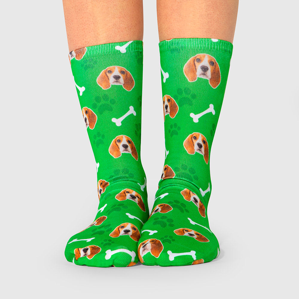 Custom dog outlet socks by christmas