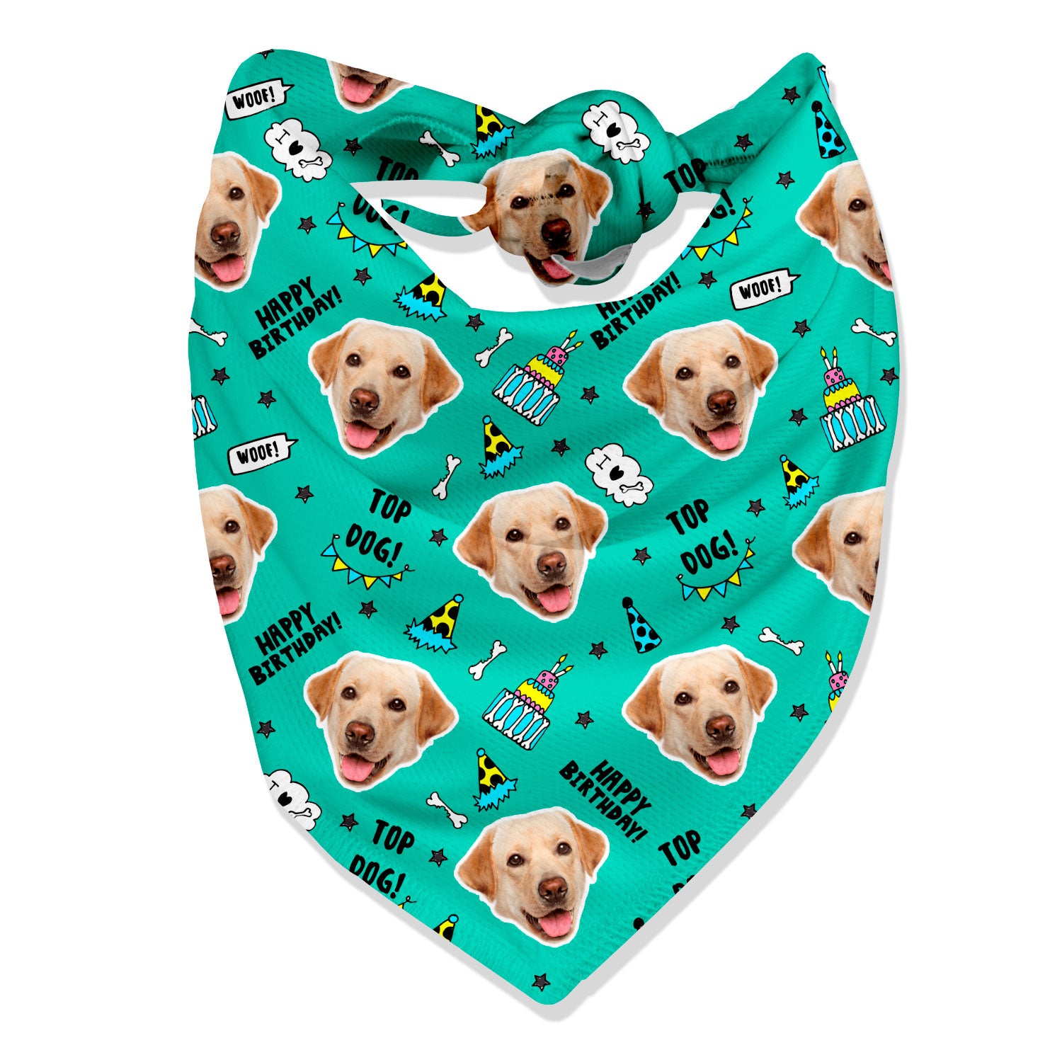 Personalised dog shop bandanas uk