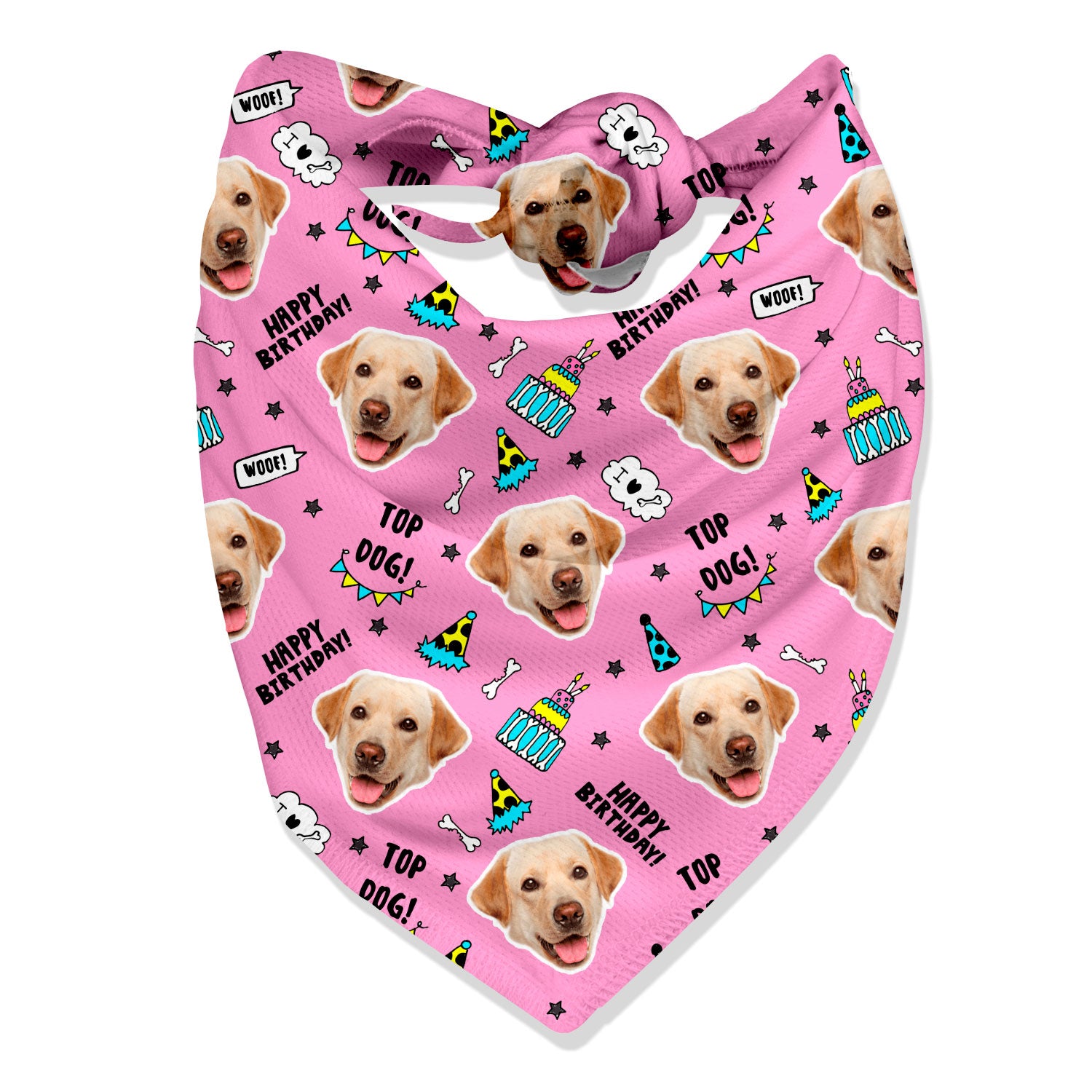 Birthday girl dog bandana hotsell