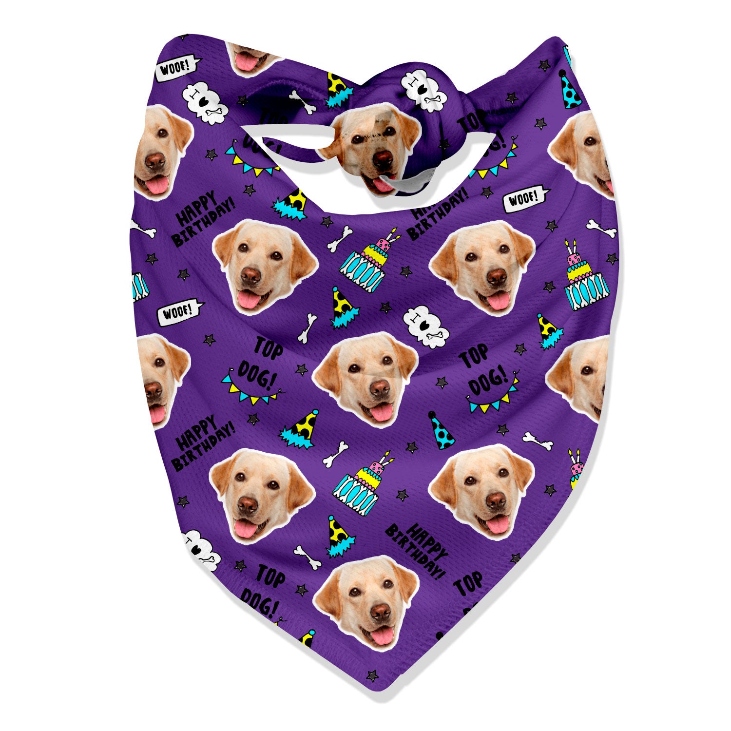 Dog birthday outlet neckerchief