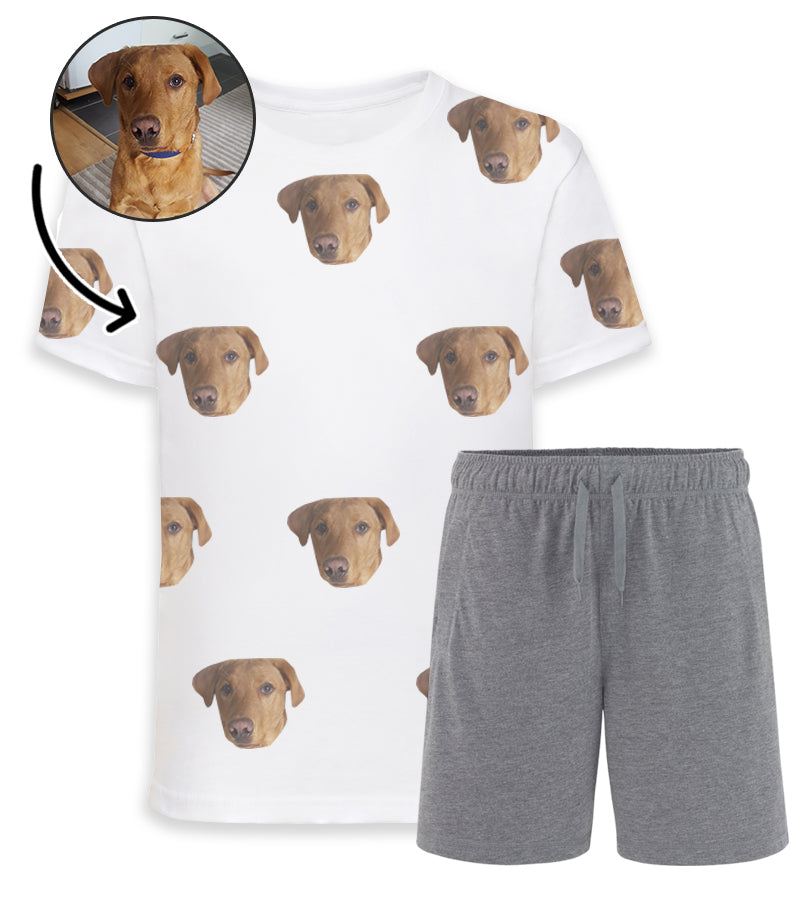 Mens dog print sales pajamas